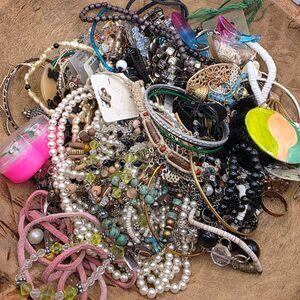 Jewelry Craft Junk Scrapbook Lot 2+ LBS